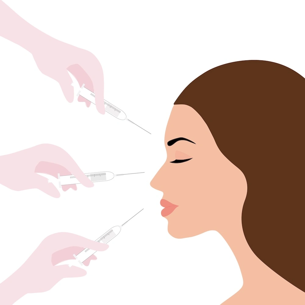 Bunny line treatment